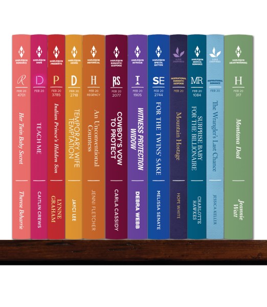 Image_Harlequin Series Spine Showcase